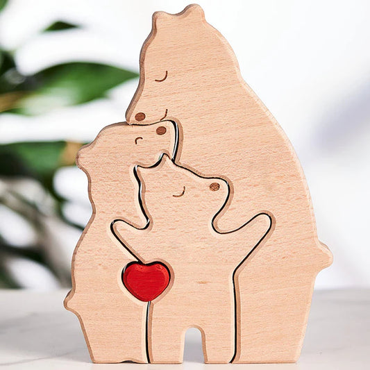 (3) Monoparental Family Bears™